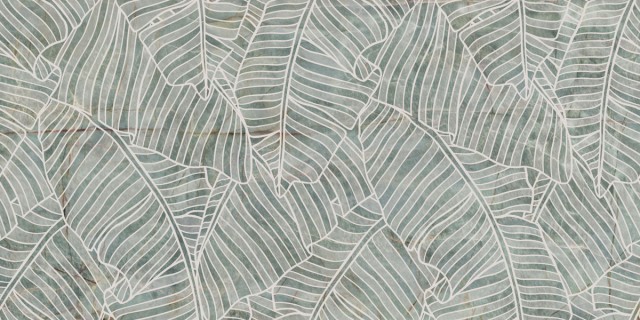 NOBILE DECORO FOGLIE EMERALD GREEN LUX 60x120