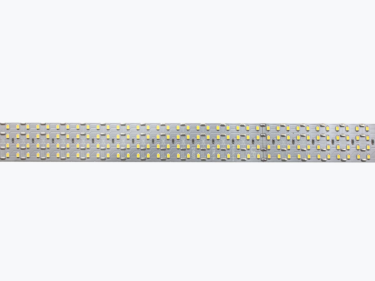 Светодиодная лента LEDS POWER четырехрядная 2835 448/м (47Вт/м) 24В холодная, серия ПРО200 009124
