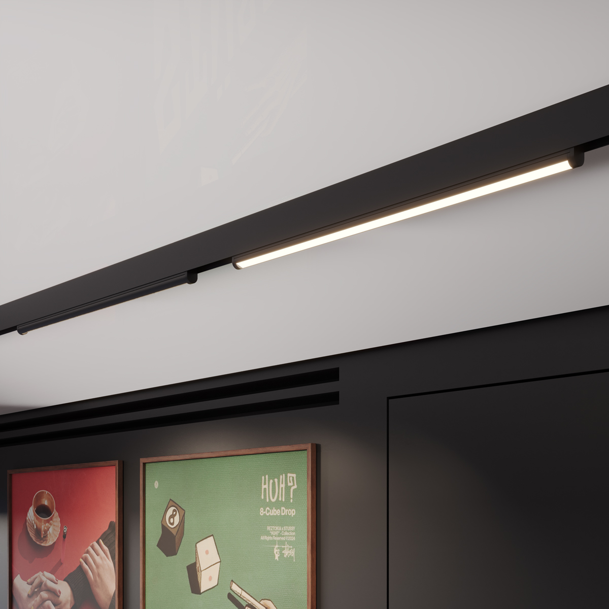 Трековый светильник с переключ. цв. темпер. Novotech Shino Flum 359660
