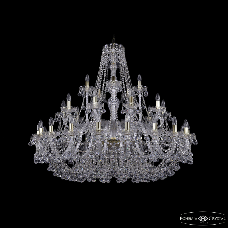 Подвесная люстра Bohemia Ivele Crystal 1409/20+10+5/460 G