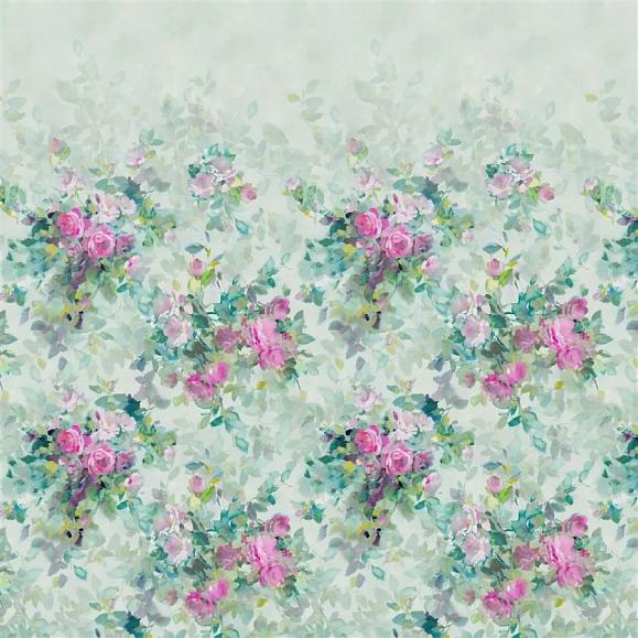 Панно Designers Guild PDG1173/01 Bouquet De Roses Celadon