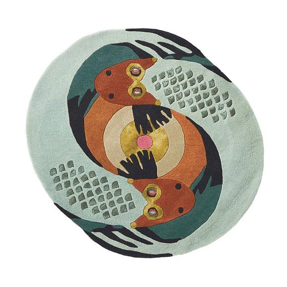 Ковер Ted Baker 162205 (D100) Zodiac Pisces 100 x 100 см