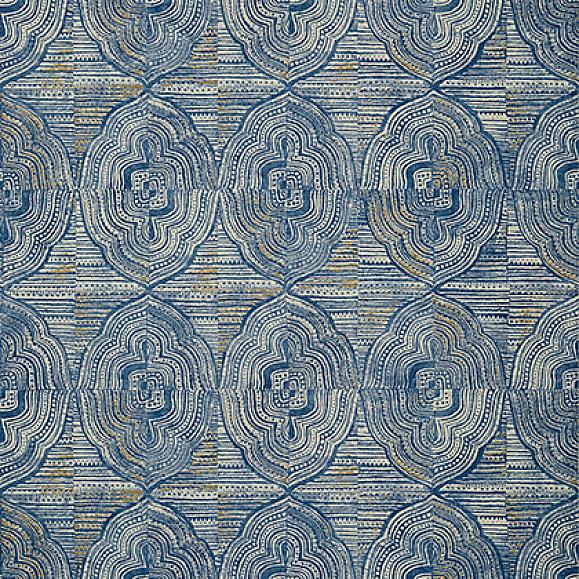 Обои Thibaut T10247 Kalahari Navy
