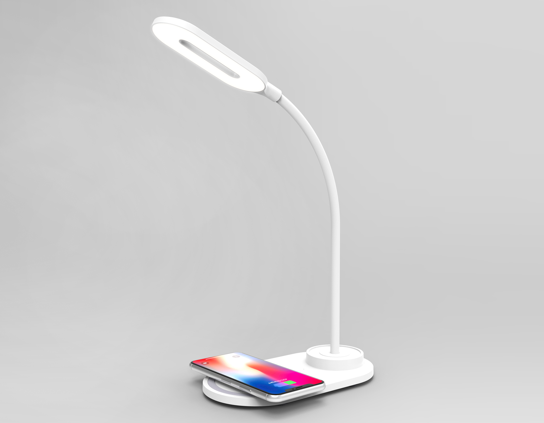 Настольная лампа с беспроводной зарядкой Ambrella Light Desk DE588