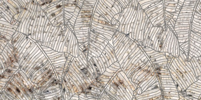 NOBILE DECORO FOGLIE BLANC DU BLANC LUX 60x120