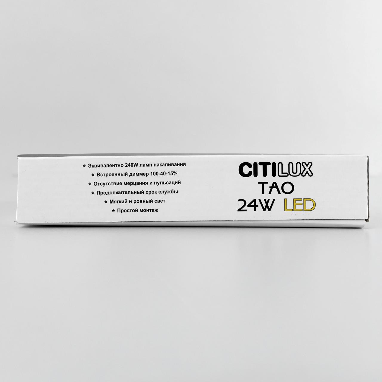 Накладной светодиодный светильник Citilux Тао CL712242N