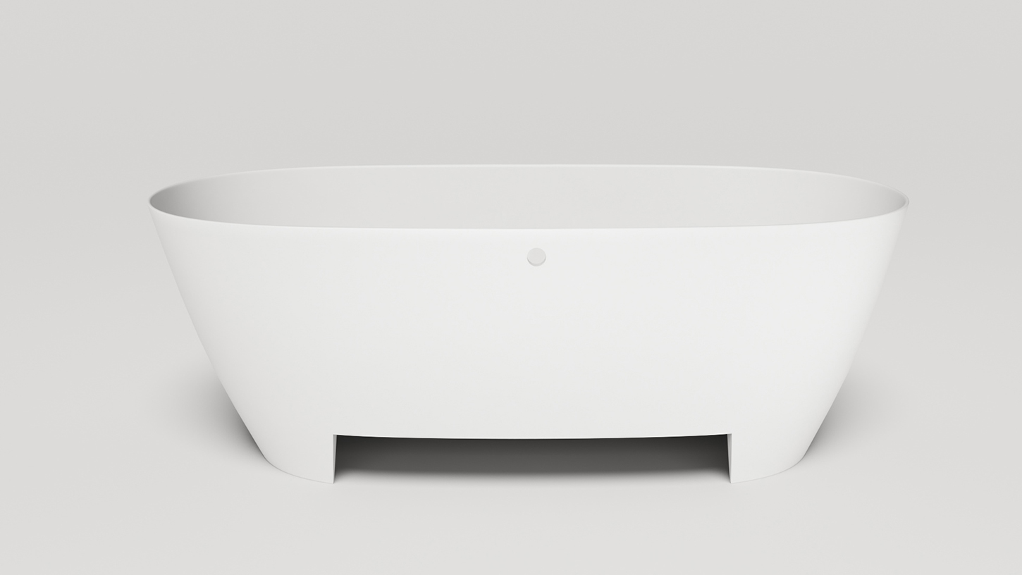 Salini Sofia Light Ванна отдельностоящая 165х75х60см, с отверстием перелива, материал: S-Sense, цвет: белый глянцевый