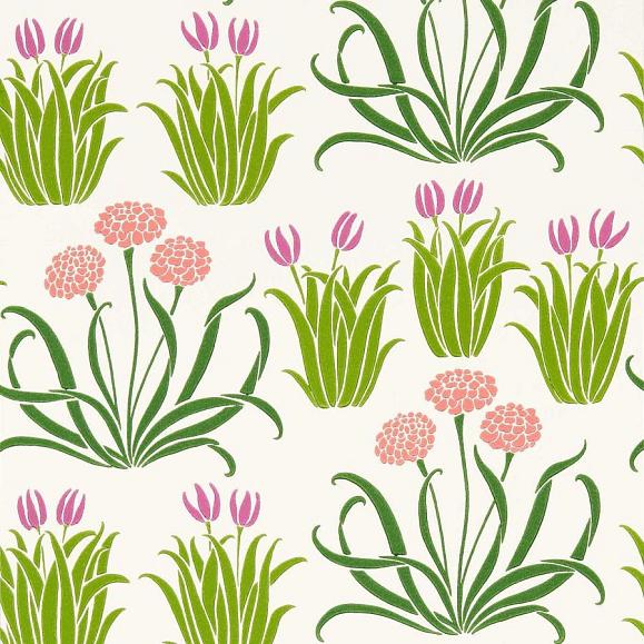 Обои Morris 217342 Glade Tulip Fields