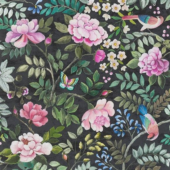 Обои Designers Guild PDG1146/02 Porcelaine de Chine Noir