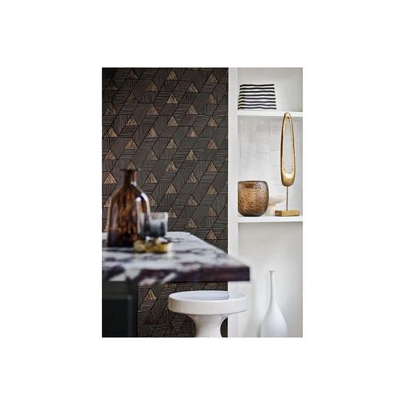 Обои Casamance 76172650 Méroé Noir/mordoré