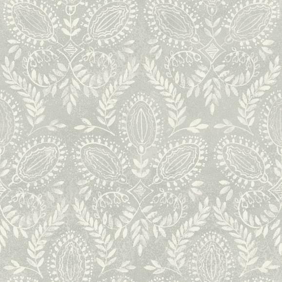 Обои York BO6734 Laurel Damask Grey