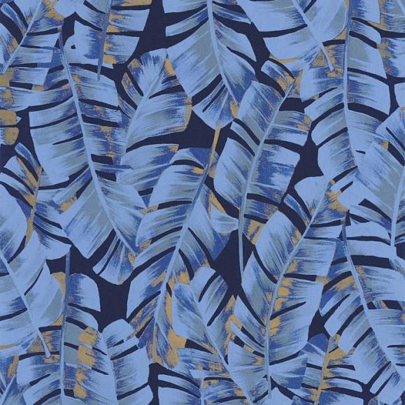 Обои Casadeco 85946755 Botanica Folium Bleu Encre