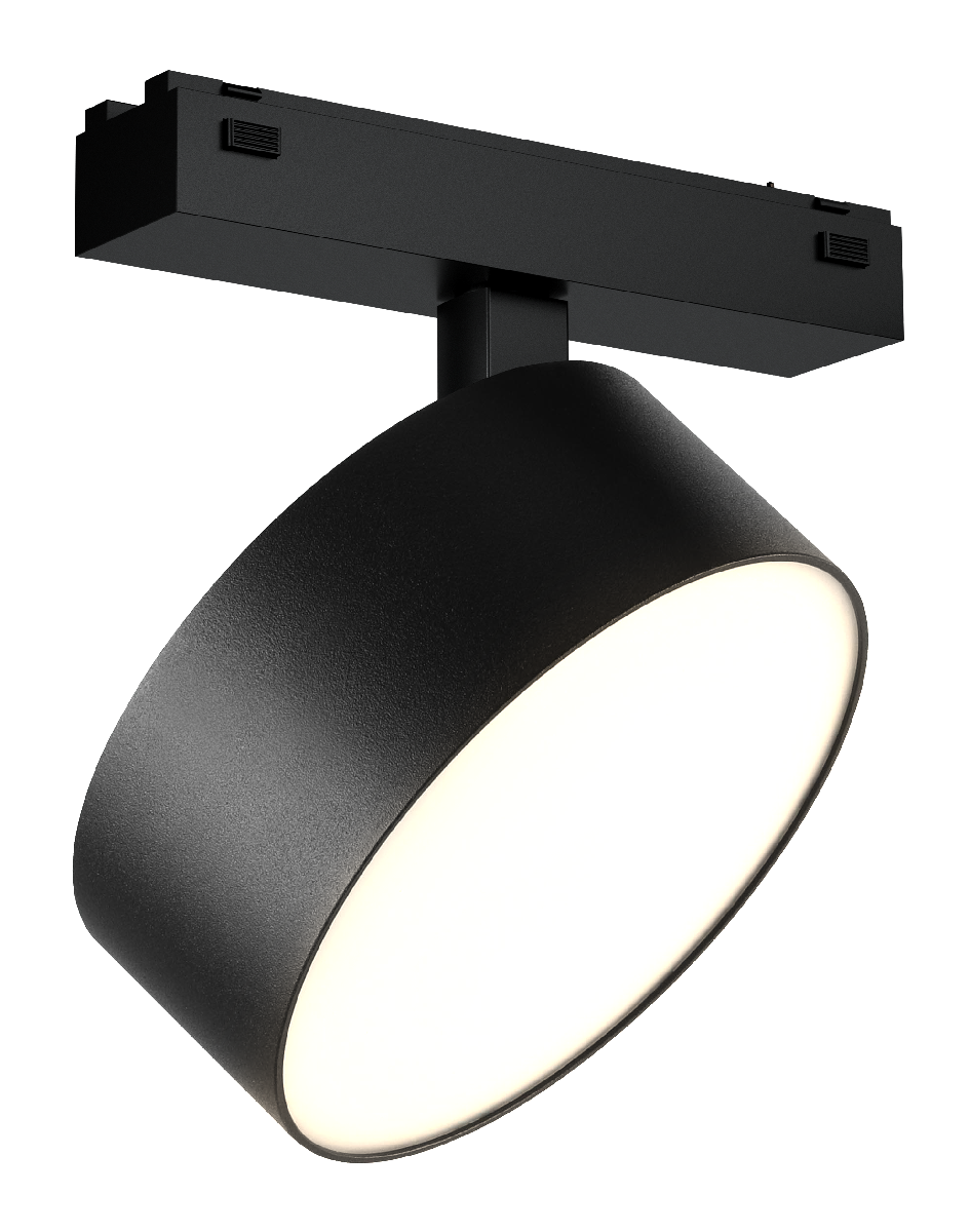 Трековый магнитный светильник iLedex Vision 4825-047-D140-20W-110DG-3000K-BK