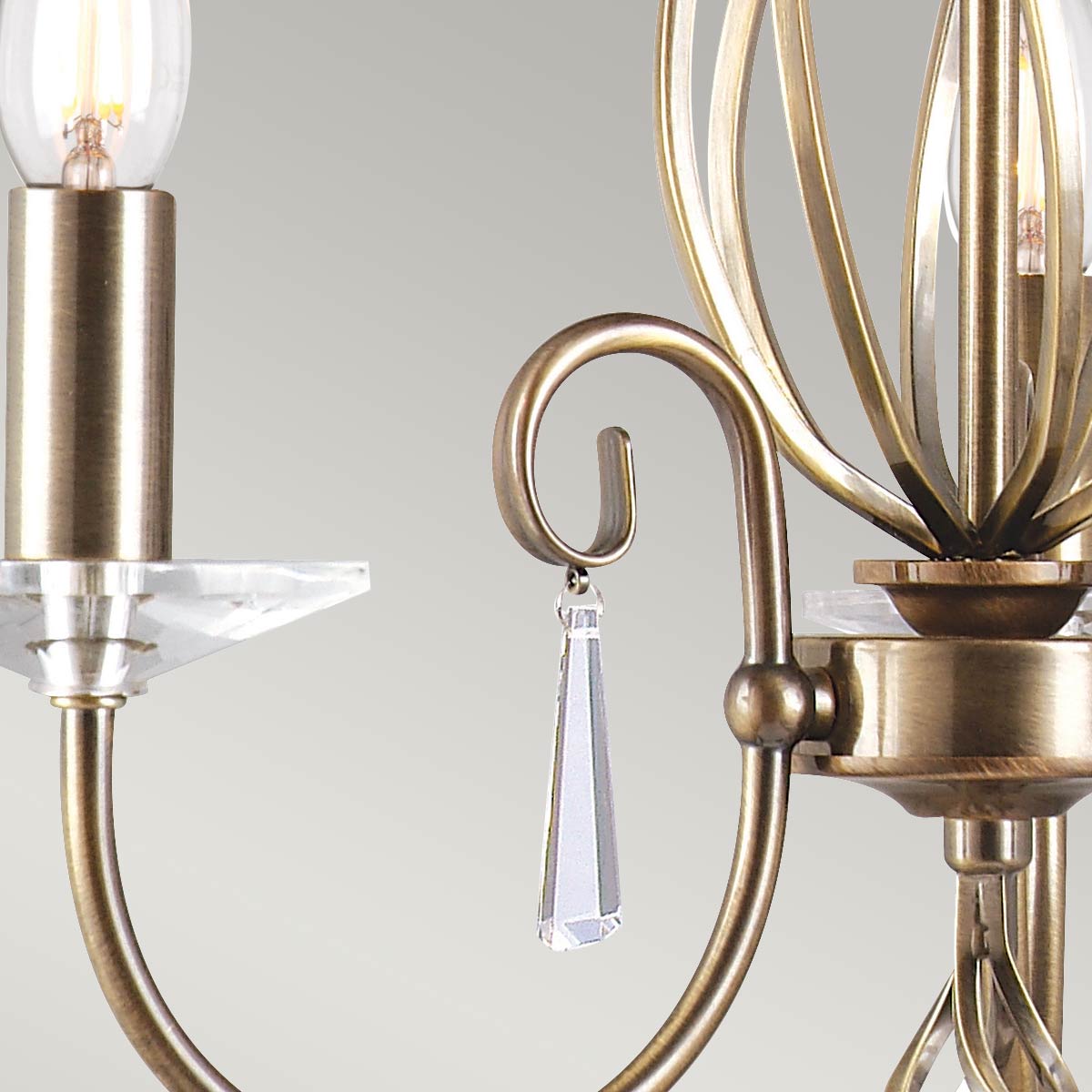 Подвесная люстра Elstead Lighting AG3-AGED-BRASS