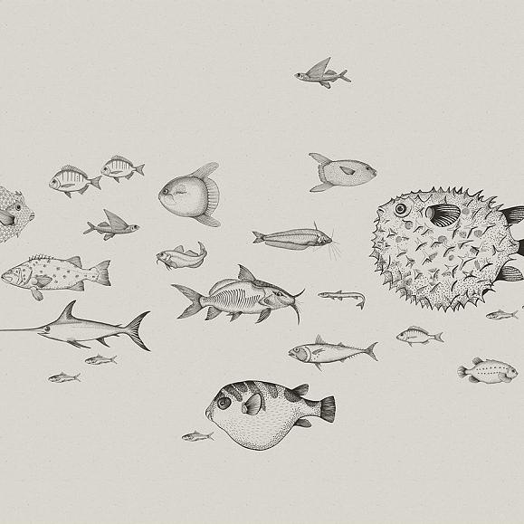 Панно Coordonne 9500601V Sea Current Ink