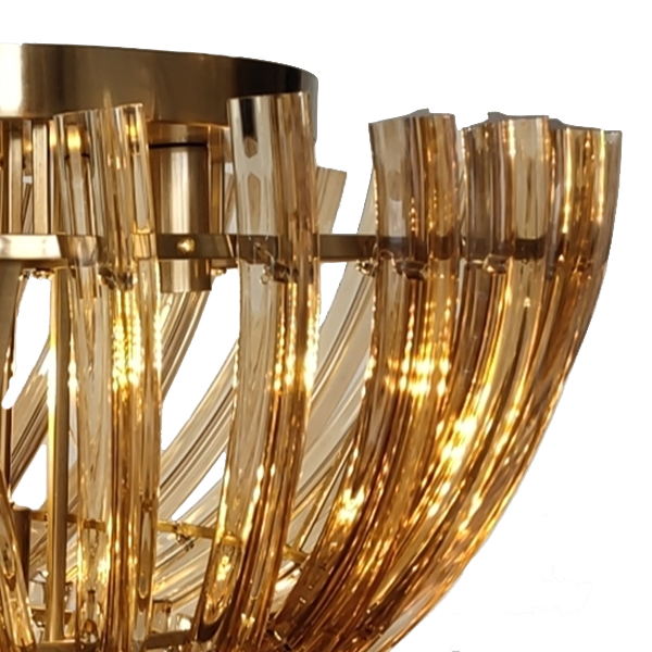 Настенный светильник Delight Collection Calligo 4424-270 ti-gold/amber