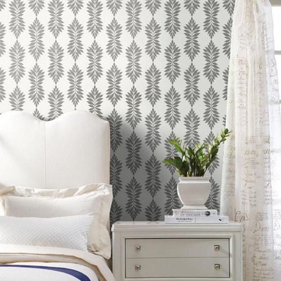 Обои York CV4427 Broadsands Botanica Linen/Smoke