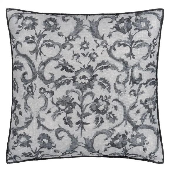 Подушка CCDG1285, Guerbois, Charcoal, Designers Guild 40x40см