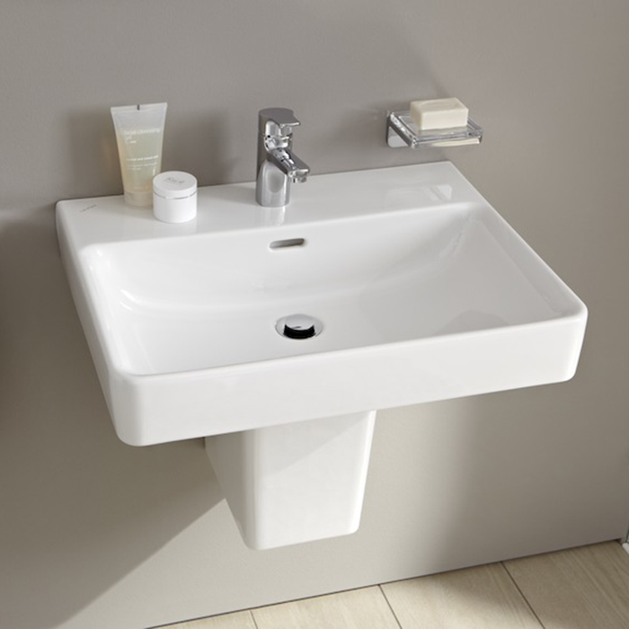 Laufen Pro S Раковина 55х46.5х95см., подвесная, с 1 отв., цвет: белый