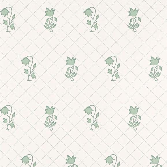 Обои Colefax and Fowler W7010-03 Berkeley Sprig Forest Green