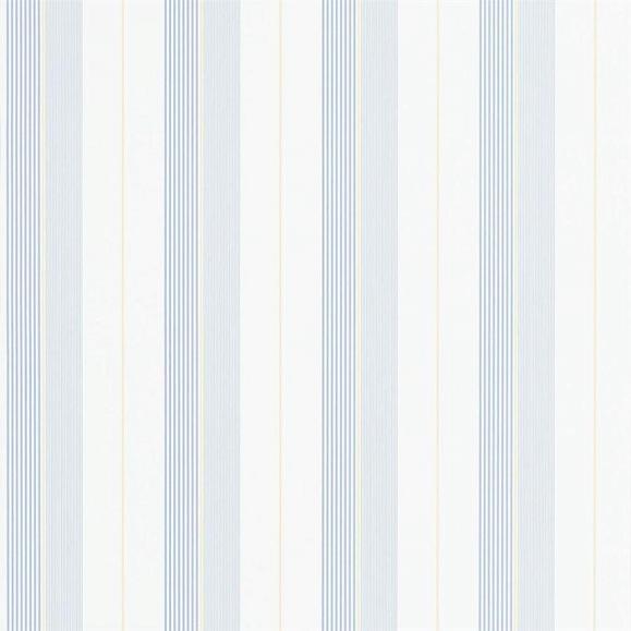 Обои Ralph Lauren PRL020/10 Aiden Stripe Blue / Yellow