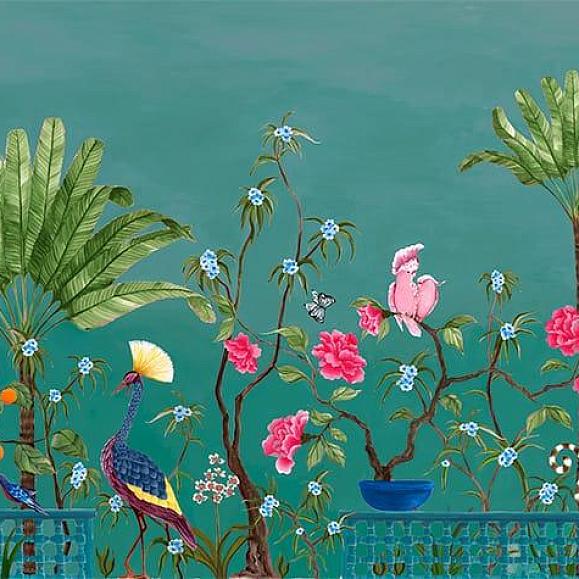 Панно Coordonne 8800132N Neo-Tea Garden Green
