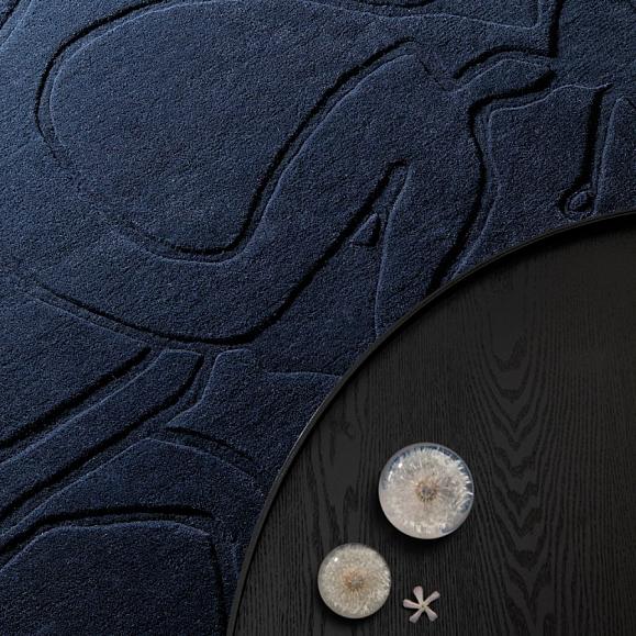 Ковер Ted Baker 162708 (140x200) Romantic Magnolia Dark Blue 200 x 140 см