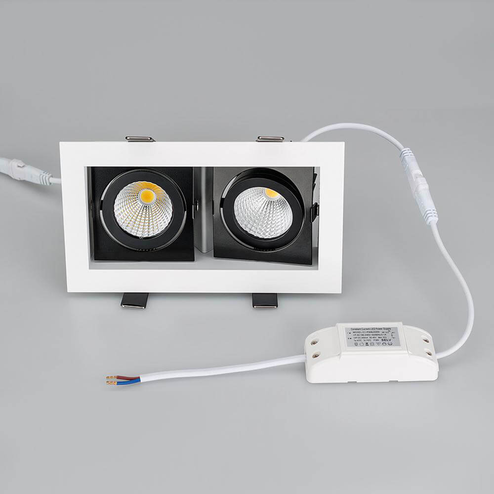 Встраиваемый светильник Arlight CL-KARDAN-S180x102-2x9W Day 024129