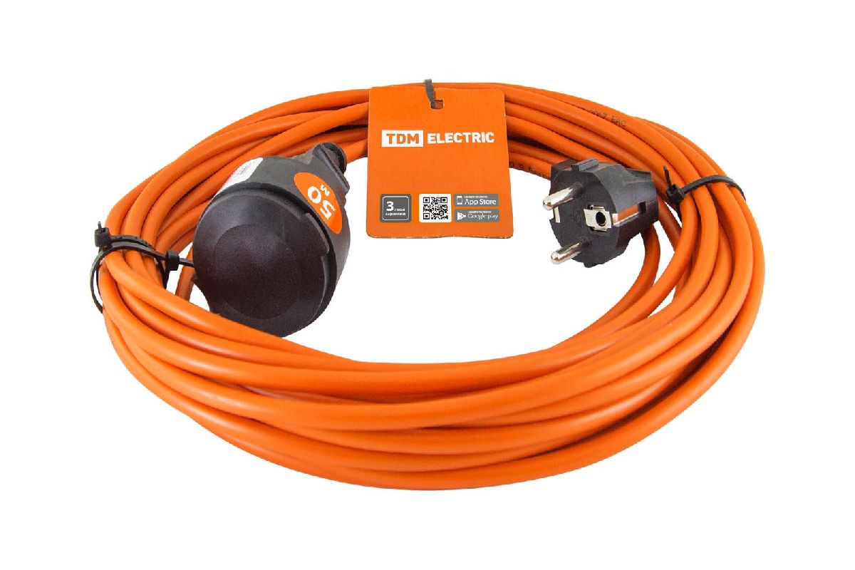 Удлинитель-шнур силовой УШ10 TDM Electric SQ1301-0609