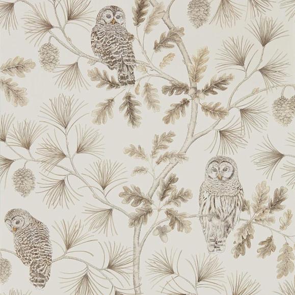 Обои Sanderson 216598 Owlswick Linen