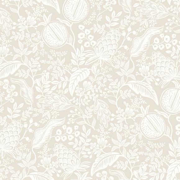 Обои York RP7388 Pomegranate Beige & White