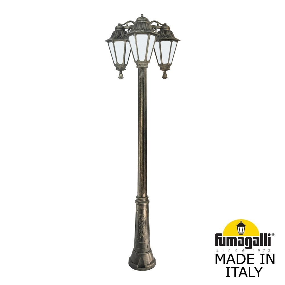 Садово-парковый светильник Fumagalli RICU BISSO/RUT 3L DN E26.157.S30.BYE27DN