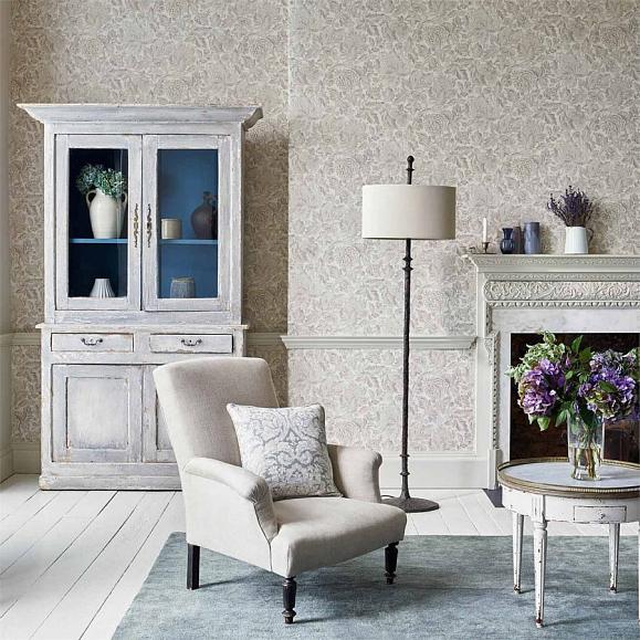 Обои Sanderson 216415 Thackeray Ivory