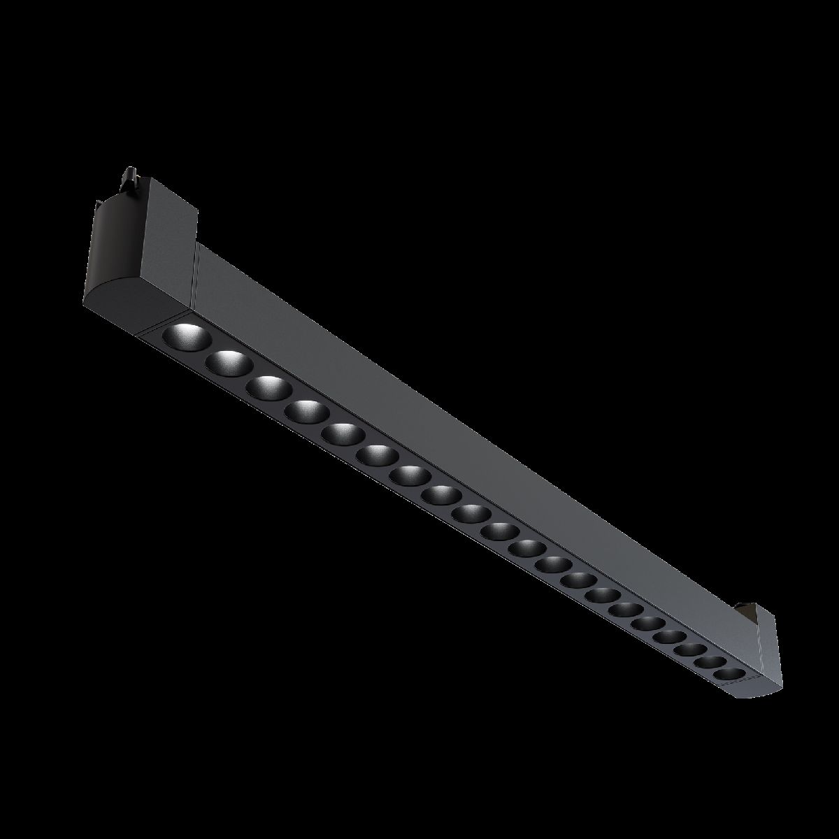 Трековый однофазный светильник Maytoni Points Rot TR010-1-20W3K-M-B