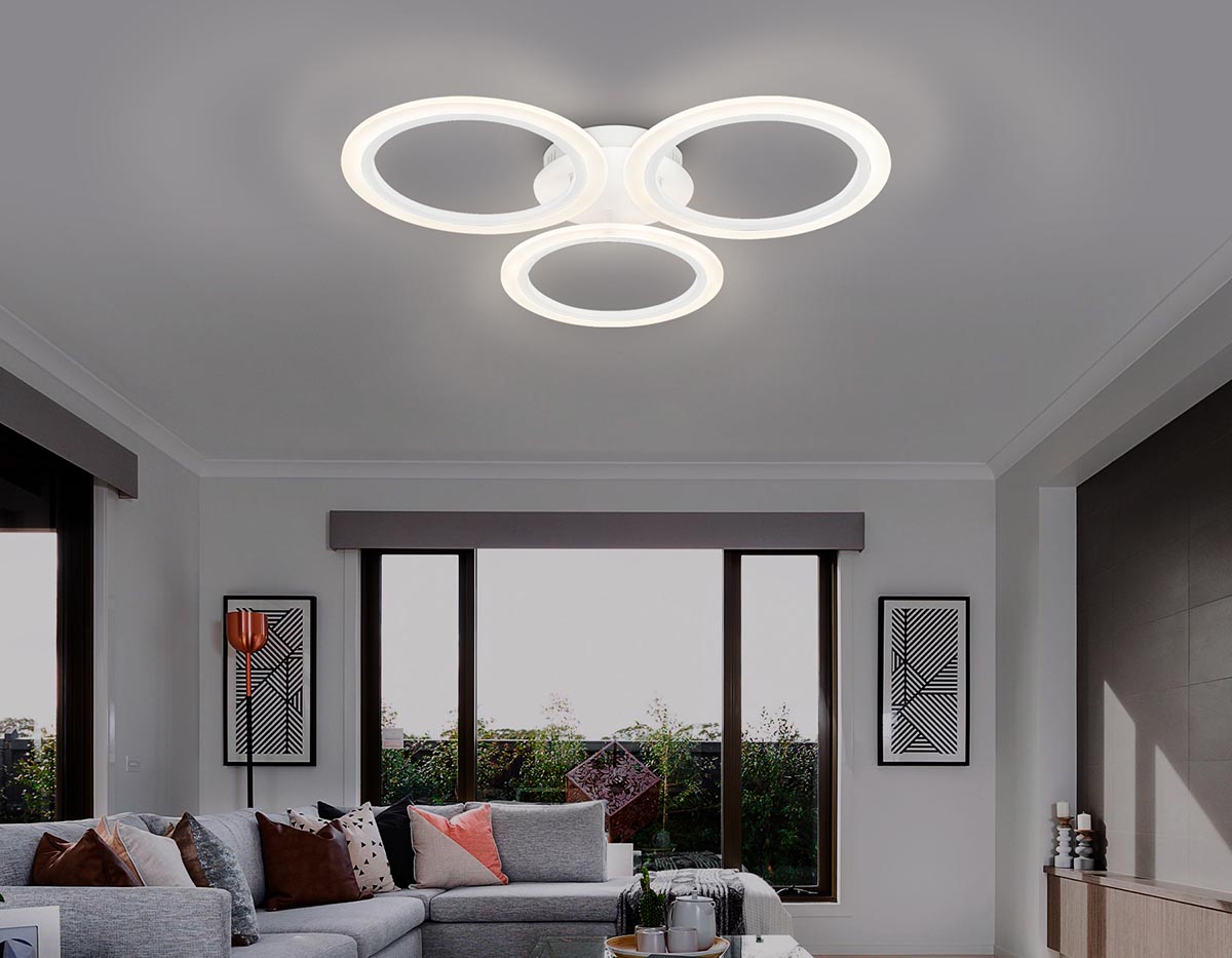 Потолочная светодиодная люстра Ambrella Light Acrylica Original FA4052