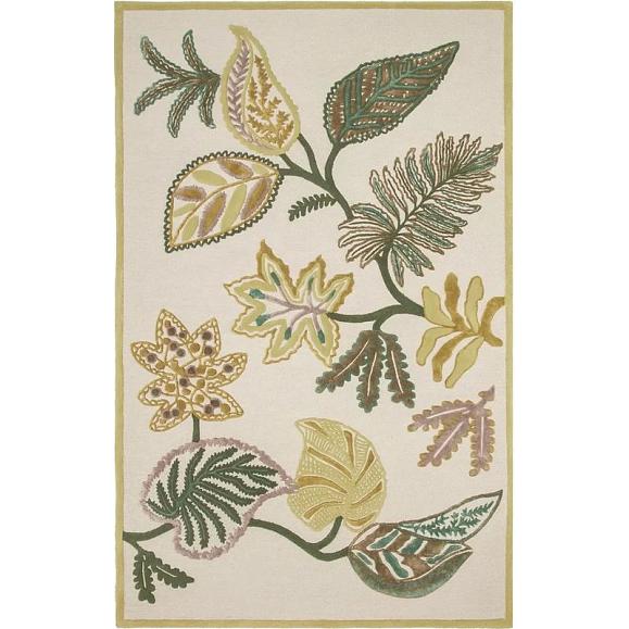 Ковер Designers Guild RUGDG0896 Foglia Decorativa Moss 160 x 260 см