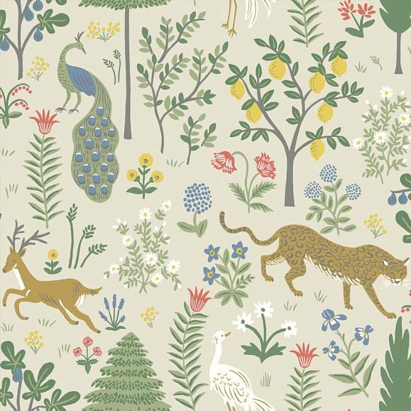 Обои York RP7303 Menagerie Cream
