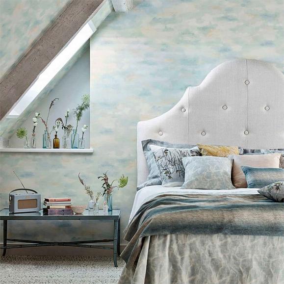 Обои Sanderson 216515 Bamburgh Sky Estuary Blue