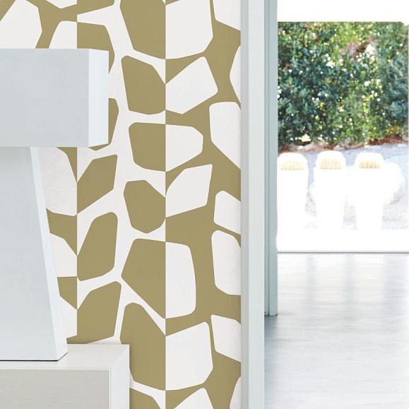 Обои York BW3892 Primitive Vines Metallic Gold
