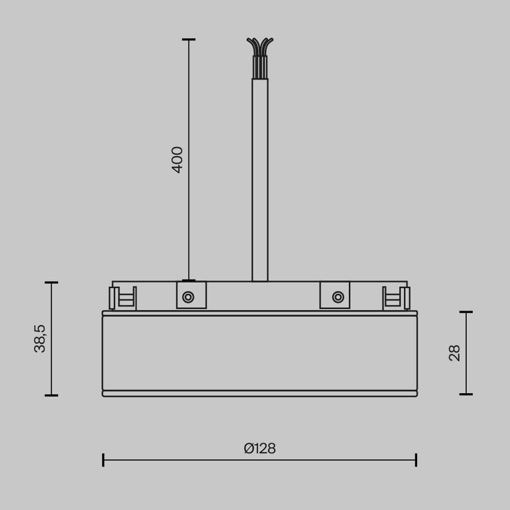 Источник напряжения Maytoni Basity 200Вт DC48 IP54 TRA172DR-200W-DD-B