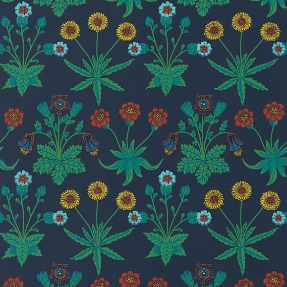 Обои Morris 510034 Daisy Midnight