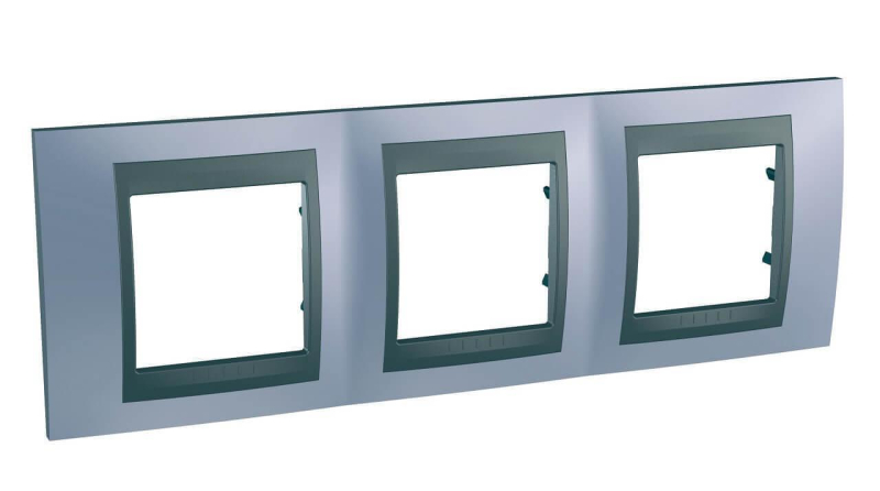 Рамка 3-постовая Schneider Electric Unica Top MGU66.006.298