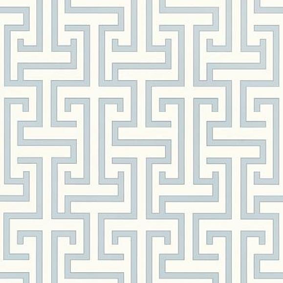 Обои Thibaut T75474 Ming Trail Light Blue