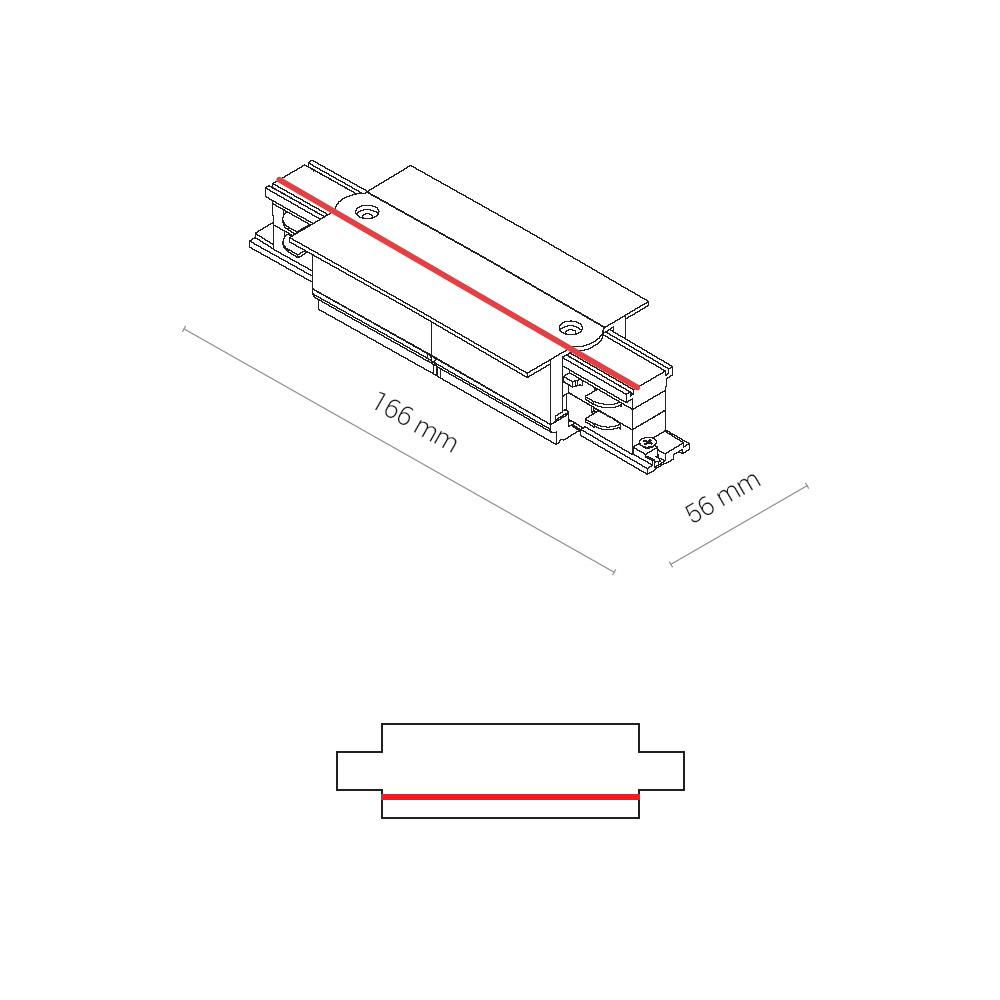 Коннектор прямой Nowodvorski Ctls Power 8685