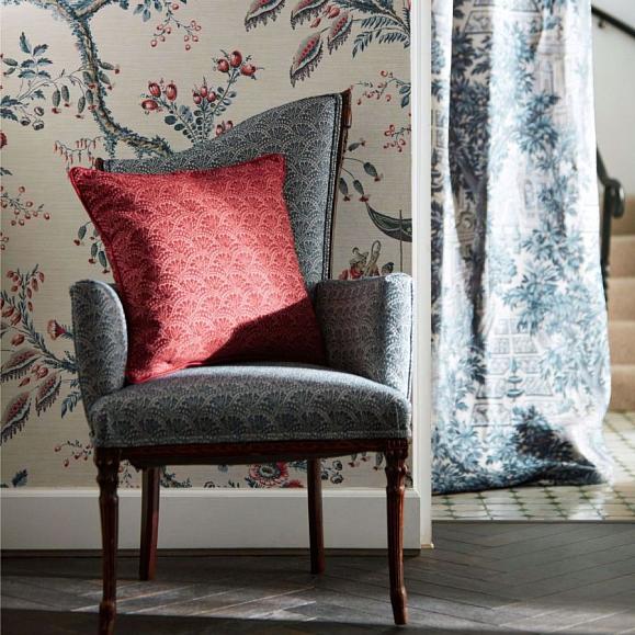 Обои Zoffany 313050 Emperor’s Musician Indigo