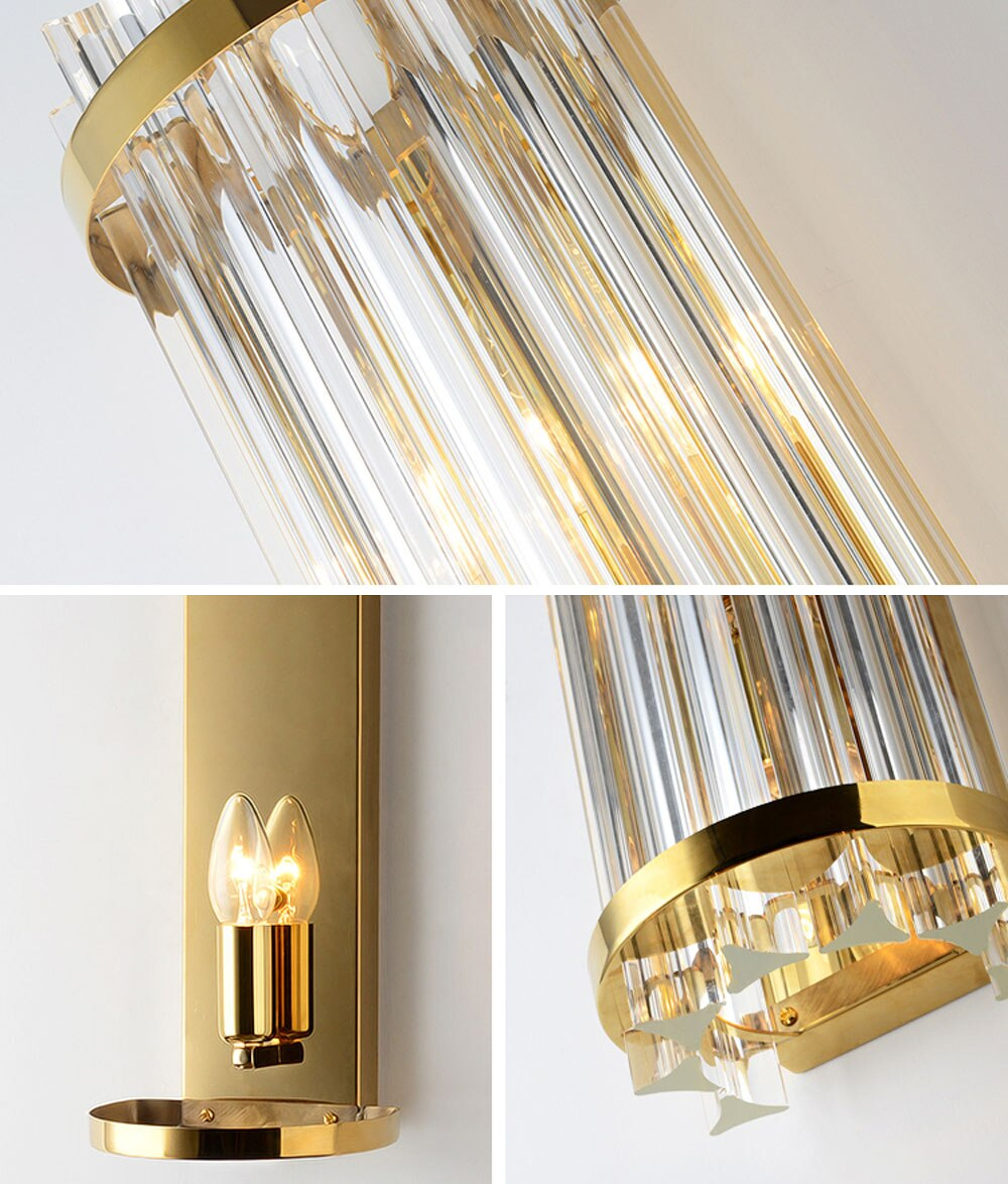 Настенный светильник Delight Collection Wall lamp 88014W brass