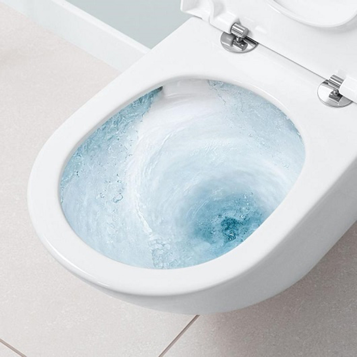 Villeroy&Boch Subway 3.0 Унитаз подвесной, безободковый, сиденье-в комплекте SoftClosing, CeramicPlus, цвет: альпийский белый