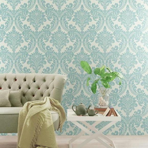 Обои York GR6025 Tapestry Damask Teal
