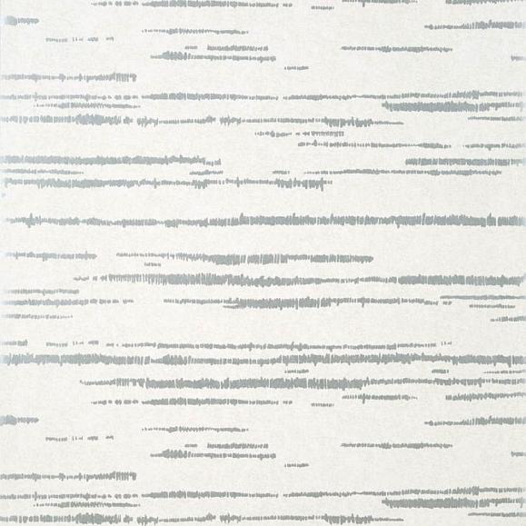 Обои Thibaut T10453 Echo Metallic Silver on White
