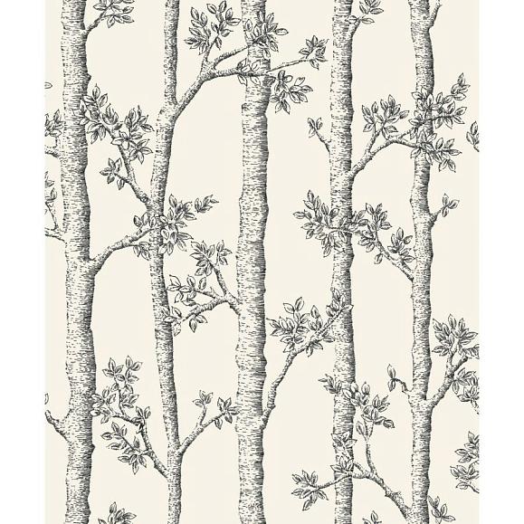Обои Caselio 106120000 Automne Blanc